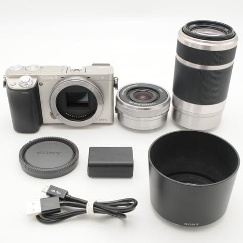 SONY ミラーレス一眼 α6000 ダブルズームレンズキット E PZ 16-50mm F3.5-...