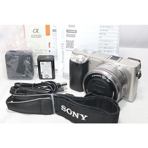 SONY ミラーレス一眼 α6000 パワーズームレンズキット E PZ 16-50mm F3.5-...