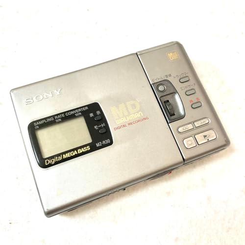 SONY　ソニー　MZ-R30-S シルバー　ポータブルMDレコーダー　（録音/再生兼用機/録再/M...