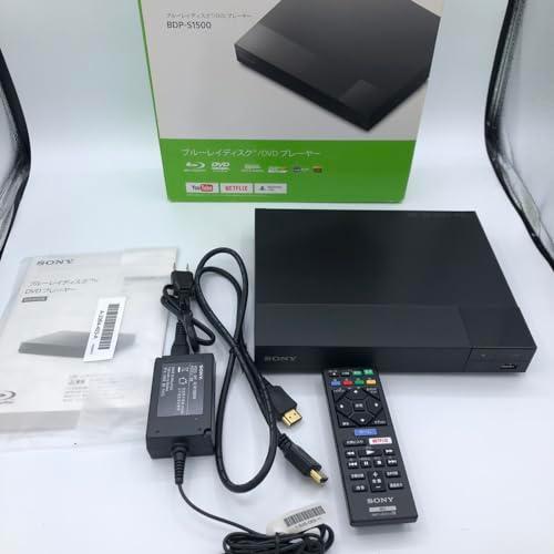 ソニー ブルーレイプレーヤー/DVDプレーヤー コンパクト スタンダードモデル BDP-S1500,...