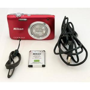 Nikon デジタルカメラ COOLPIX A100 光学5倍 2005万画素 レッド A100RD