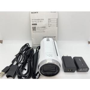 ソニー SONY ビデオカメラ Handycam 光学30倍 内蔵メモリー32GBホワイト HDR-...