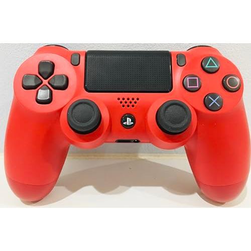 【純正品】ワイヤレスコントローラー (DUALSHOCK 4) マグマ・レッド (CUH-ZCT2J...