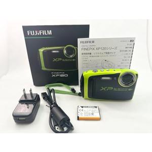 FUJIFILM デジタルカメラ XP120 ライム 防水 FX-XP120LM｜kagayaki-shops2