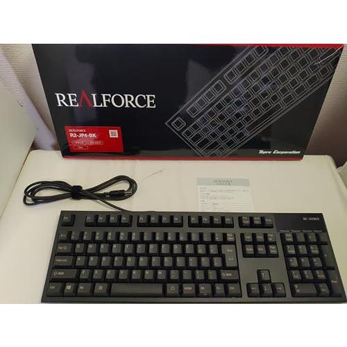 東プレ REALFORCE R2 日本語108配列 静電容量無接点方式 USBキーボード 荷重45g...