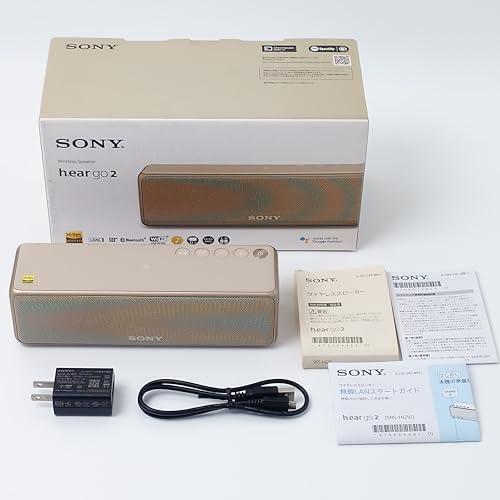 ソニー ワイヤレスポータブルスピーカー SRS-HG10 : Bluetooth/Wi-Fi/LDA...