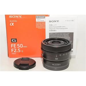 SONY(ソニー) 標準単焦点レンズ フルサイズ FE 50mm F2.5 G Gレンズ デジタル一...