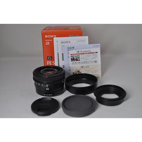 SONY(ソニー) 標準単焦点レンズ フルサイズ FE 50mm F2.5 G Gレンズ デジタル一...