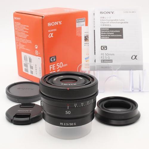 SONY(ソニー) 標準単焦点レンズ フルサイズ FE 50mm F2.5 G Gレンズ デジタル一...