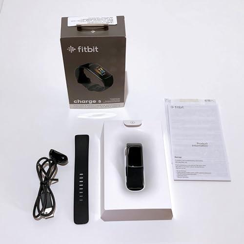 【Suica対応】Fitbit Charge 5 トラッカー ブラック/グラファイト [最大7日間の...