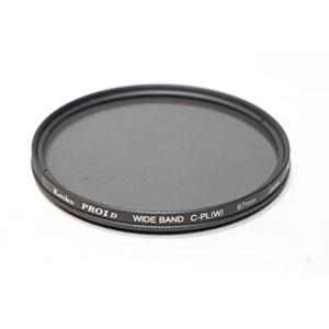 Kenko カメラ用フィルター PRO1D WIDE BAND サーキュラーPL (W) 67mm コントラスト上昇・反射除去用 色彩を鮮やかに 51｜kagayaki-shops3