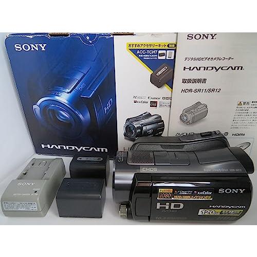 ソニー デジタルハイビジョンビデオカメラ Handycam HDR-SR12 (HDD120GB) ...