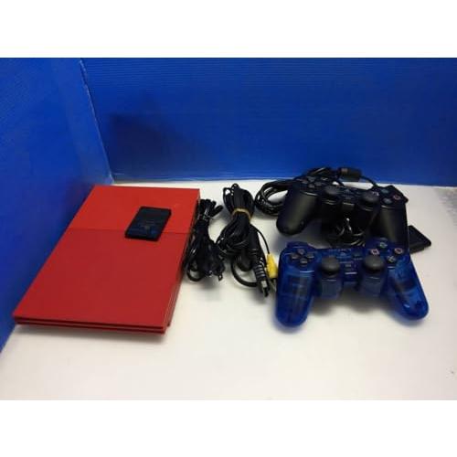 PlayStation 2 シナバー・レッド (SCPH-90000CR) 【メーカー生産終了】