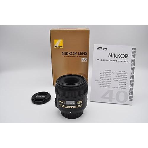 Nikon 単焦点マイクロレンズ AF-S DX Micro NIKKOR 40mm f/2.8G ...