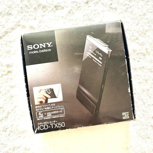SONY ステレオICレコーダー 4GB TX50 ICD-TX50