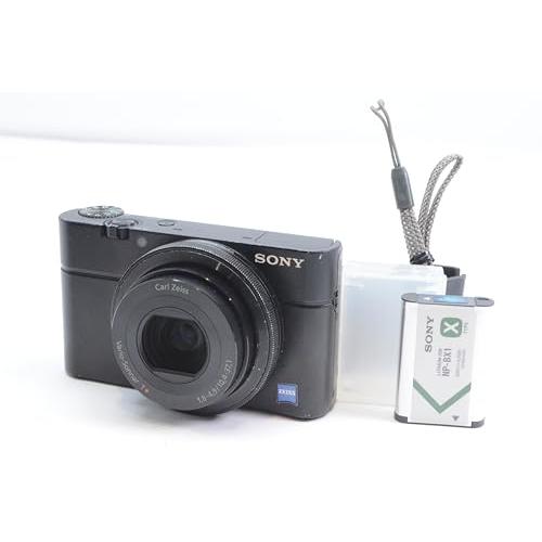 ソニー デジタルカメラ DSC-RX100 1.0型センサー F1.8レンズ搭載 ブラック Cybe...