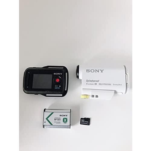 SONY ビデオカメラ アクションカム AS100VR ライブビューリモコンキット ウォータープルー...