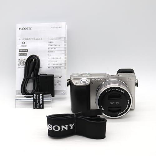 SONY ミラーレス一眼 α6000 パワーズームレンズキット E PZ 16-50mm F3.5-...