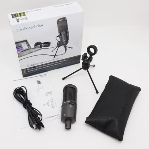 オーディオテクニカ AT2020USB+ USBマイク PC マイク コンデンサーマイク コンデンサ...