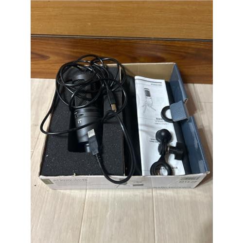 オーディオテクニカ AT2020USB+ USBマイク PC マイク コンデンサーマイク コンデンサ...