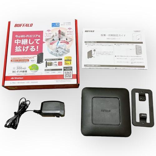 BUFFALO 無線LAN中継機 Wi-Fi 11n/g/b 300Mbps エアステーション Gi...