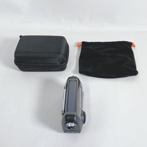 ソニー ポータブルラジオ ICF-B99 : FM/AM/ワイドFM対応 手回し充電/太陽光充電対応...