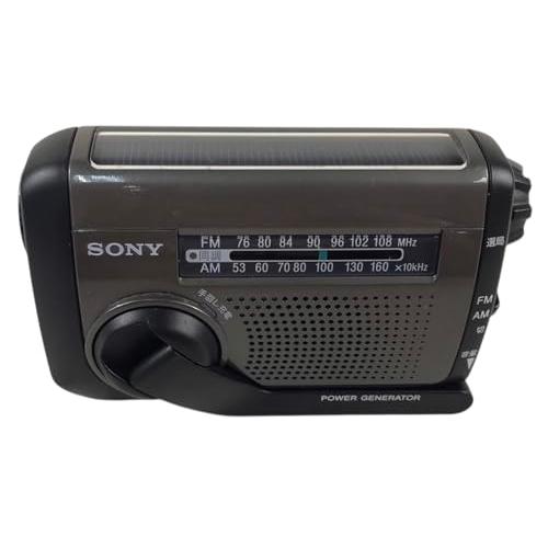 ソニー ポータブルラジオ ICF-B99 : FM/AM/ワイドFM対応 手回し充電/太陽光充電対応...