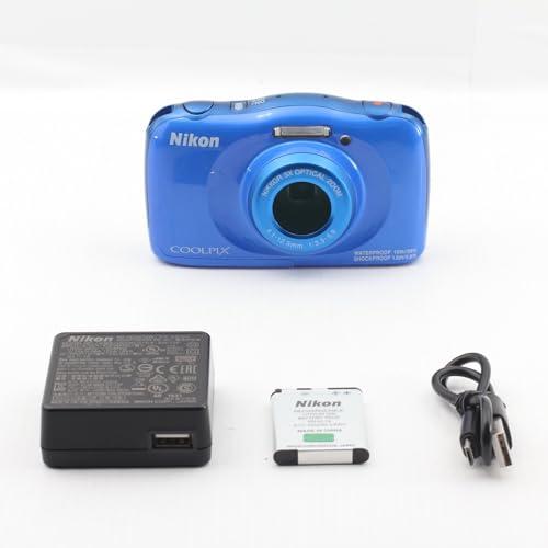 Nikon デジタルカメラ COOLPIX W100 防水 W100BL クールピクス ブルー