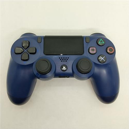 【純正品】ワイヤレスコントローラー (DUALSHOCK 4) ミッドナイト・ブルー (CUH-ZC...