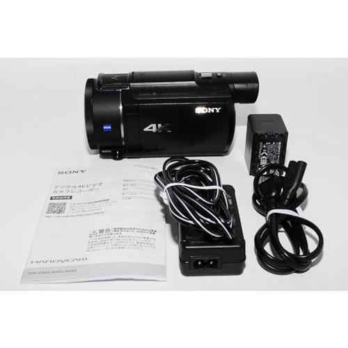 ソニー(SONY) 4K ビデオカメラ Handycam FDR-AX60 ブラック 内蔵メモリー6...