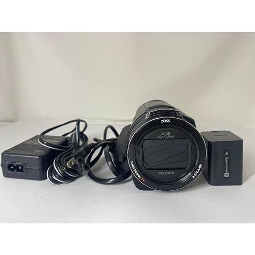 ソニー(SONY) 4K ビデオカメラ Handycam FDR-AX45(2018年モデル) ブラ...