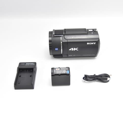 ソニー(SONY) 4K ビデオカメラ Handycam FDR-AX45(2018年モデル) ブラ...