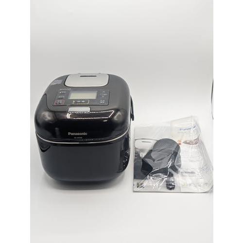 パナソニック 炊飯器 3合 一人暮らし 可変圧力IH Wおどり炊き シャインブラック SR-JW05...