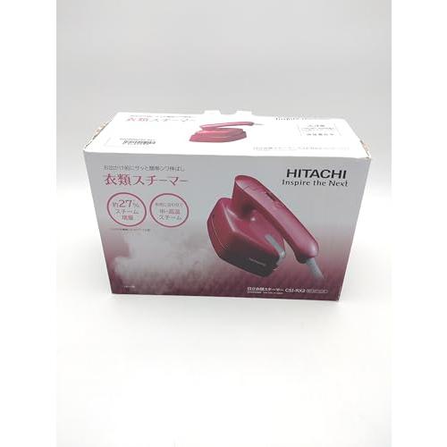 日立 衣類スチーマー スチームアイロン ワンプッシュ連続スチーム 3段階温度切替 持ちやすいハンドル...
