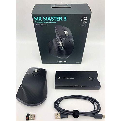 ロジクール アドバンスド ワイヤレスマウス MX Master 3 MX2200sGR Unifyi...
