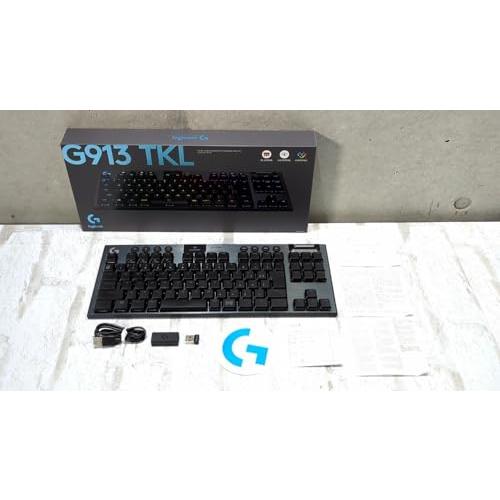 Logicool G ロジクール G ゲーミングキーボード テンキーレス ワイヤレス G913 TK...