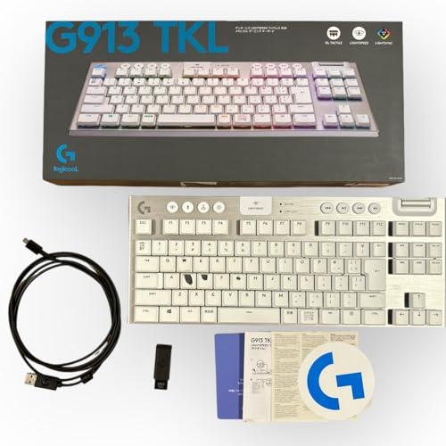 Logicool G PRO ゲーミングキーボード G913-TKL-TCWH テンキーレス タクタ...