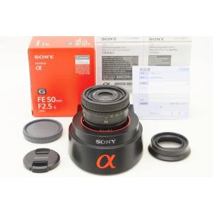 SONY(ソニー) 標準単焦点レンズ フルサイズ FE 50mm F2.5 G Gレンズ デジタル一...