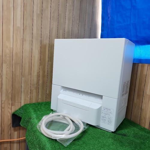 パナソニック 食器洗い乾燥機 ホワイト NP-TSP1-W 賃貸住宅にも置ける タンク式 スリムサイ...