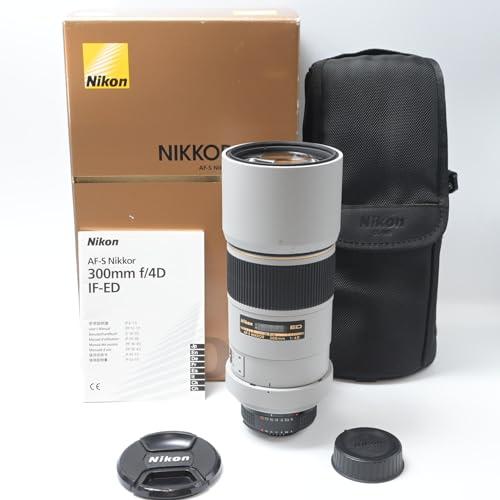 Nikon 単焦点レンズ Ai AF-S Nikkor 300mm f/4D IF-ED ライトグレ...