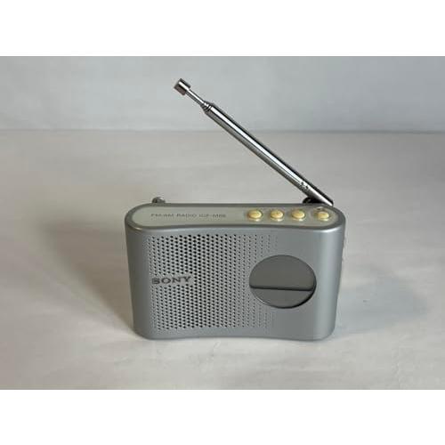 SONY FM/AM PLLシンセサイザーハンディーポータブルラジオ シルバー ICF-M55/S
