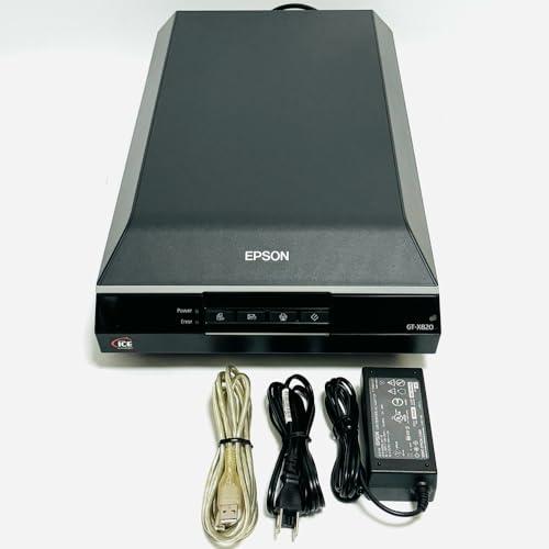 旧モデル エプソン Colorio フラットベッドスキャナー GT-X820 6400dpi CCD...