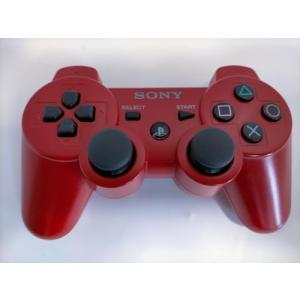 ワイヤレスコントローラ (DUALSHOCK3) ディープ・レッド｜kagayaki-shops4