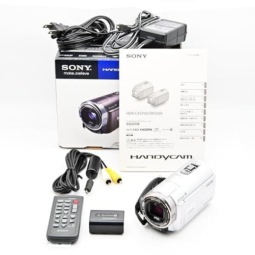 ソニー SONY デジタルHDビデオカメラレコーダー CX370V シルバー HDR-CX370V/...