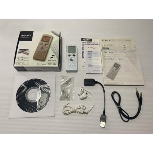 SONY ステレオICレコーダー UX523F FMチューナー付 4GB ホワイト ICD-UX52...