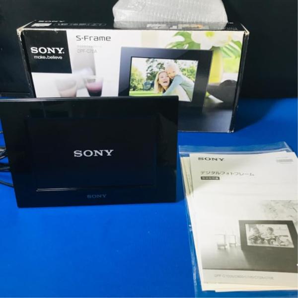 ソニー SONY デジタルフォトフレーム S-Frame C70A 7.0型 ブラック DPF-C7...