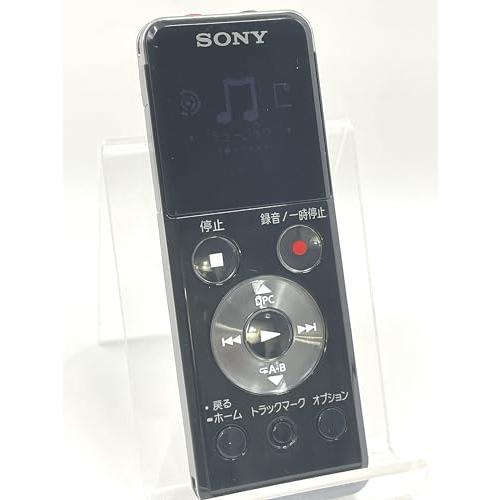 SONY ステレオICレコーダー FMチューナー付 4GB ブラック ICD-UX543F/B
