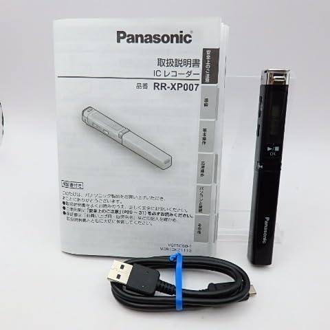 Panasonic ICレコーダー 4GB スティック型 ブラック RR-XP007-K