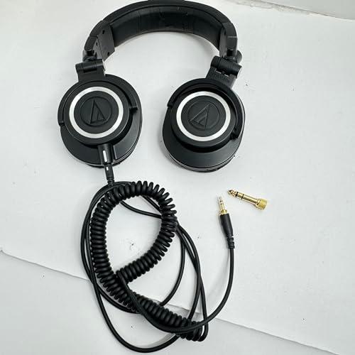 オーディオテクニカ ATH-M50x プロフェッショナルモニターヘッドホン 有線 DTM レコーディ...