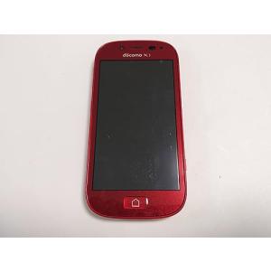 docomo　F-06F　らくらくスマートフォン3　レッド　白ロム